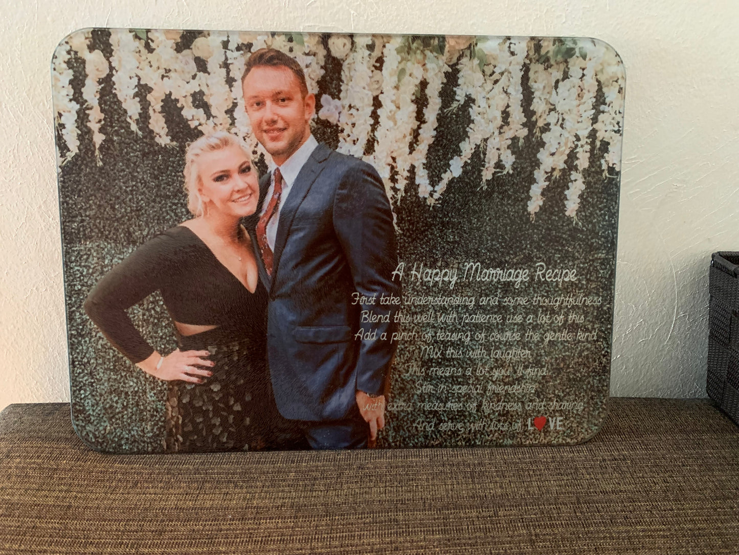 Glass Cutting Board -11x8 Rectangle