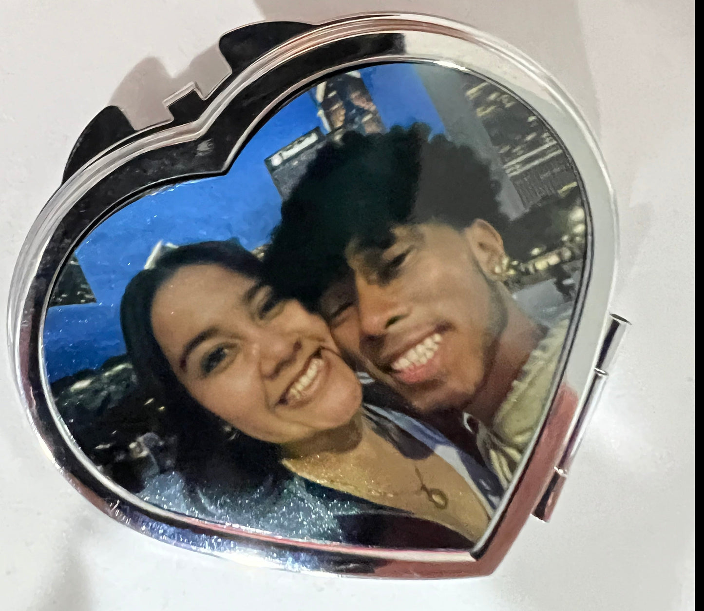Heart Compact Mirror