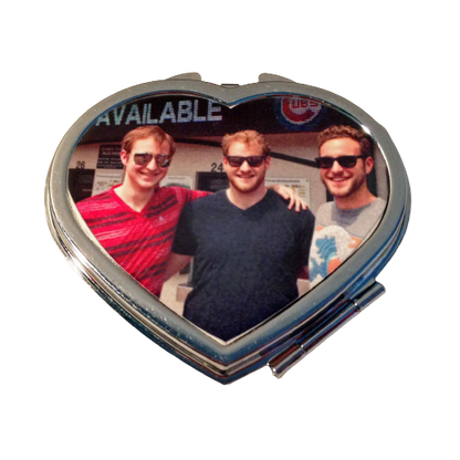 Heart Compact Mirror