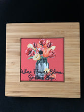Load image into Gallery viewer, Bamboo Trivet For 4&quot; Photo Tile 
