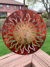 Load image into Gallery viewer, Metal Art - 3-D Sun Face
