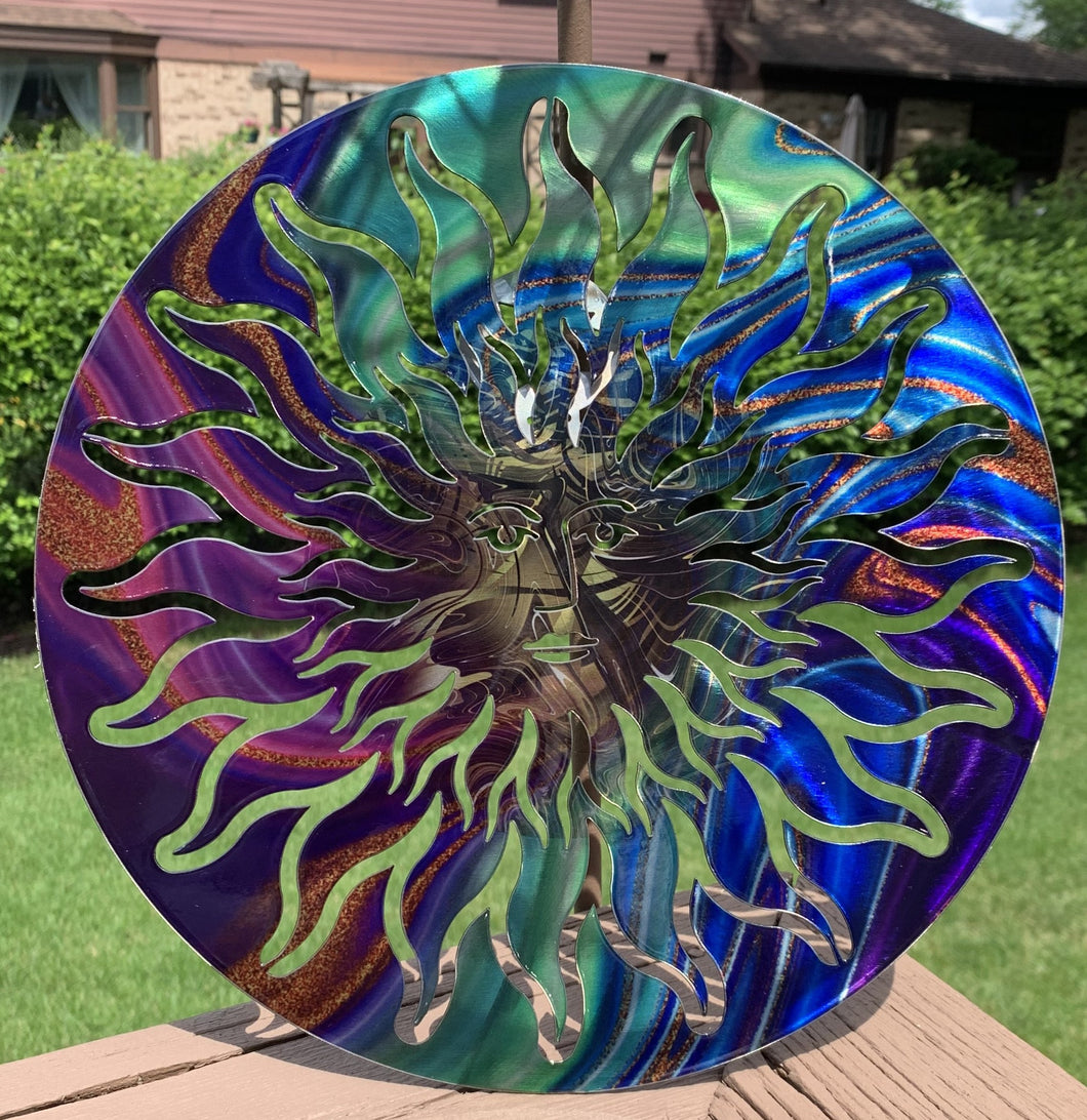 Metal Art - 3-D Sun Face