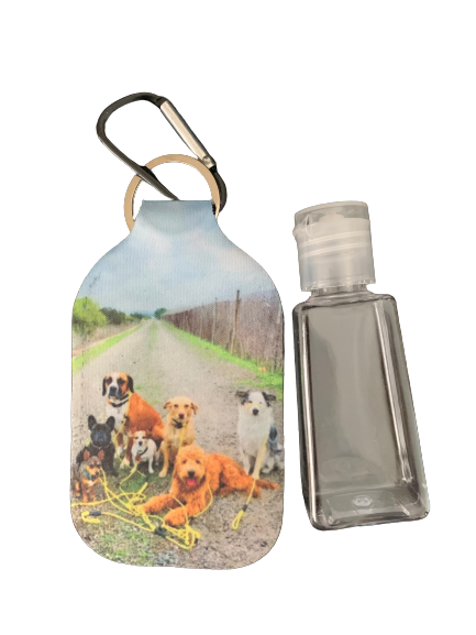 Hand Sanitizer Bottle Neoprene Holder