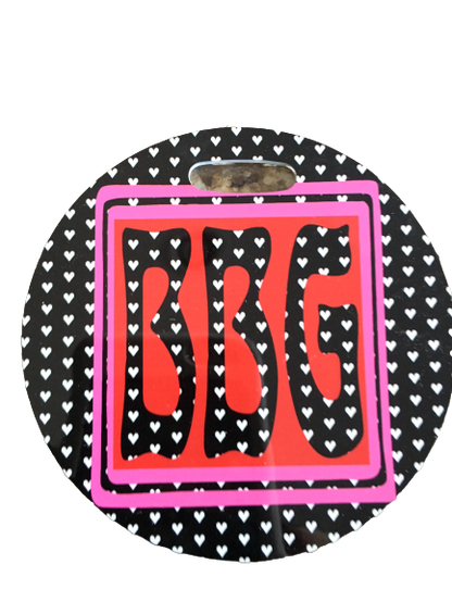 Bag Tag - Luggage Tag - 3.5" - Round 2 sided